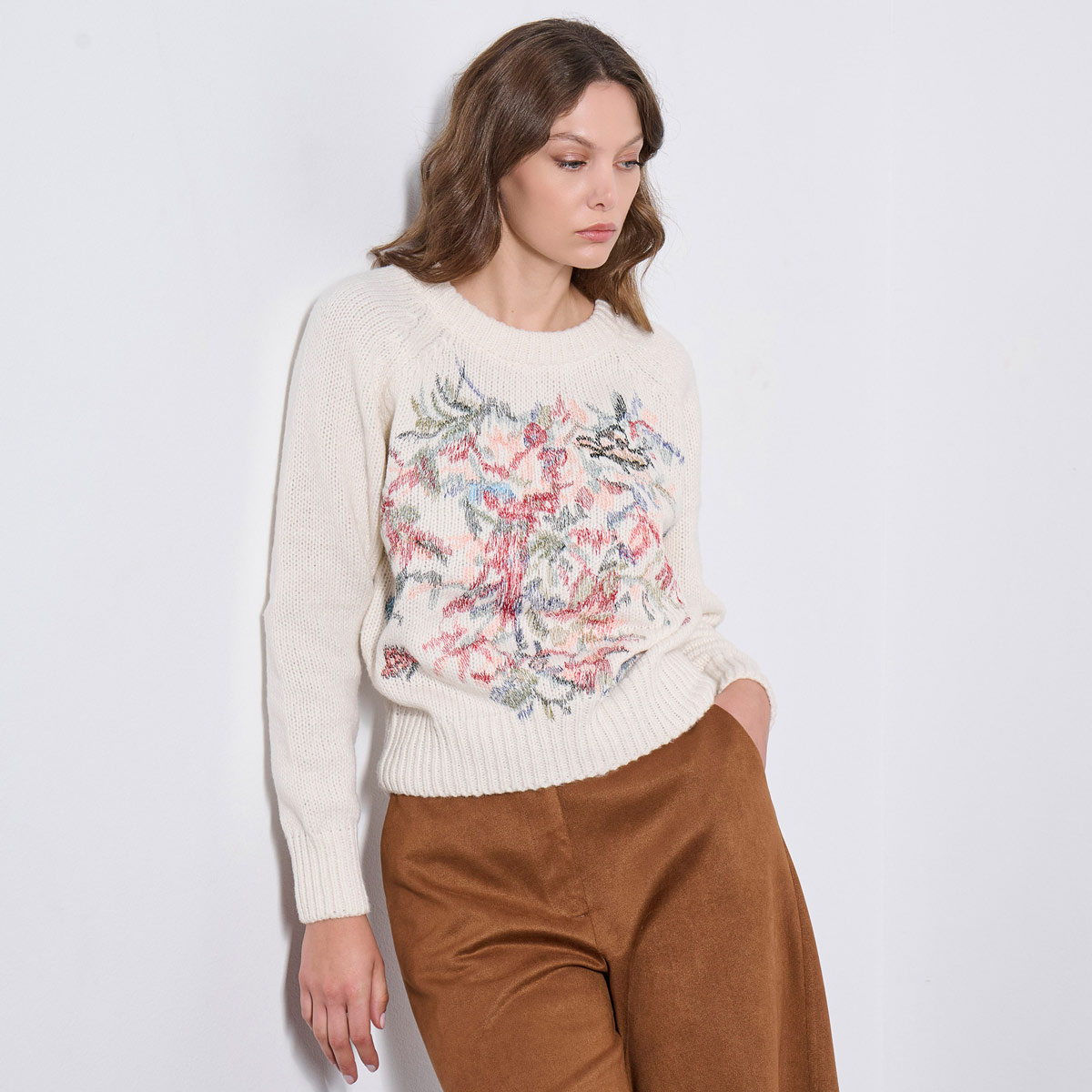 SWEATER 2225045 OFF WHITE