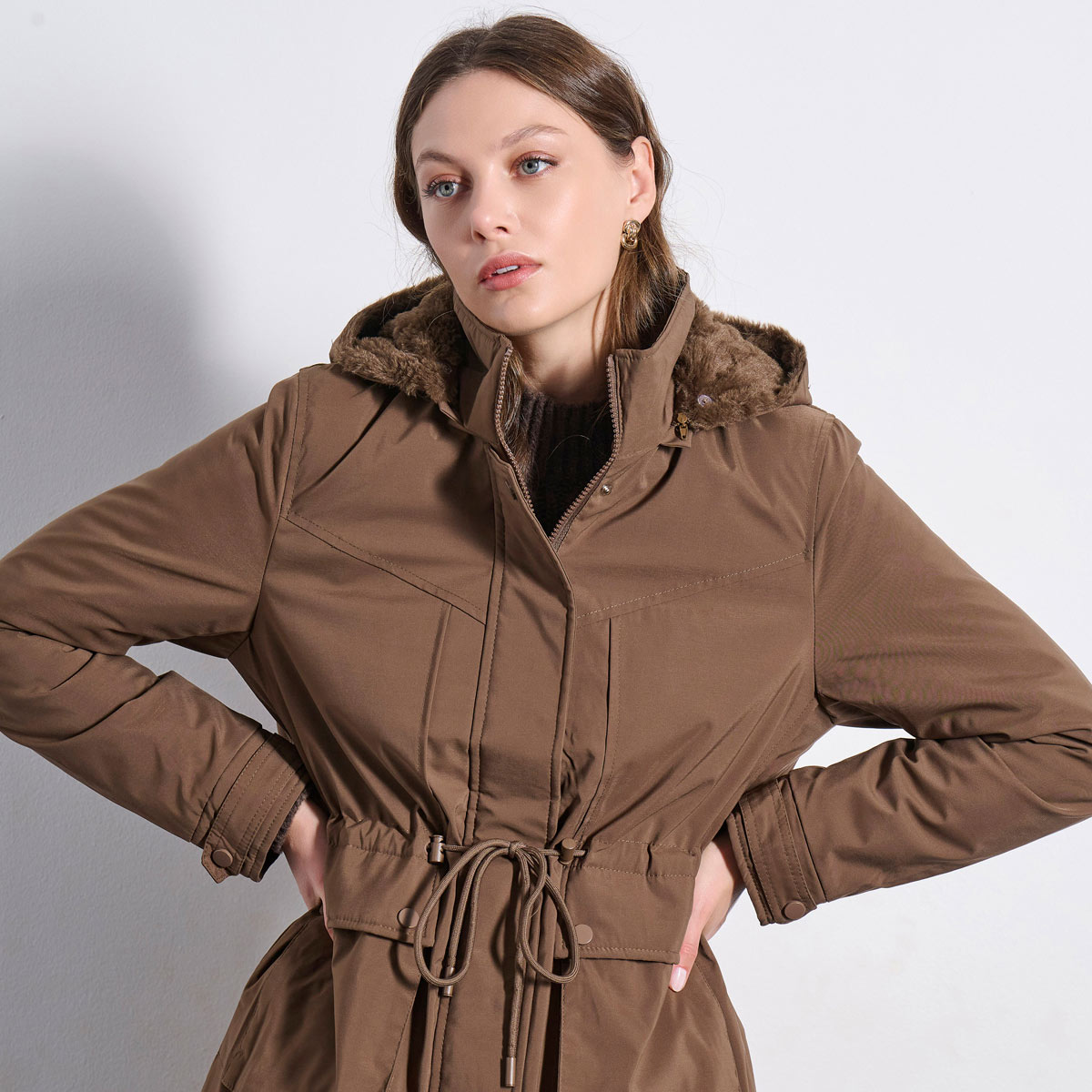 PARKA 2225516 CHOCOLATE