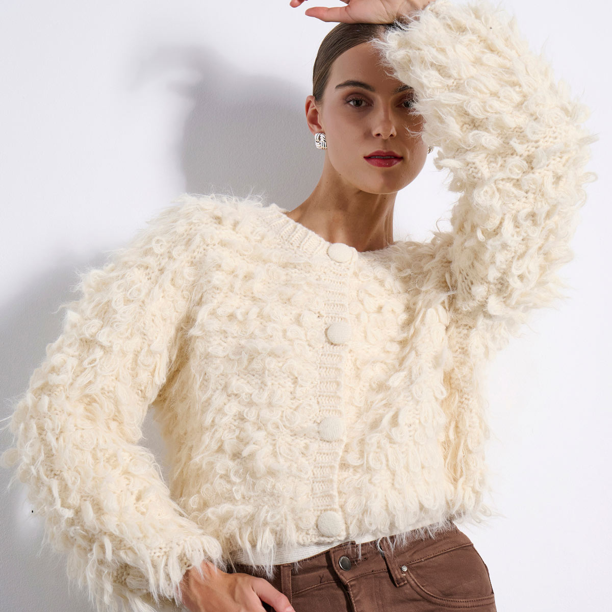 CARDIGAN 2225019 OFF WHITE