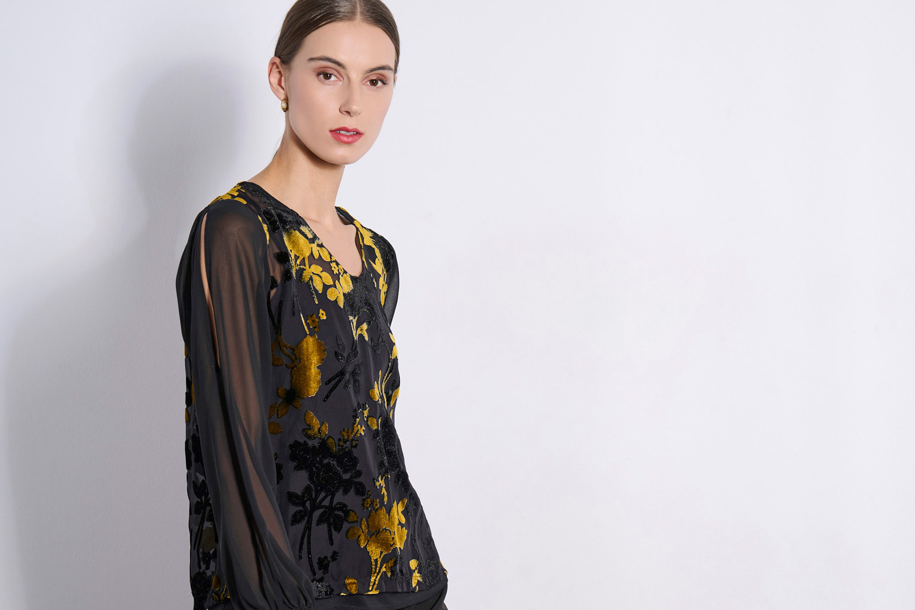 BLOUSE 3225127 BLACK