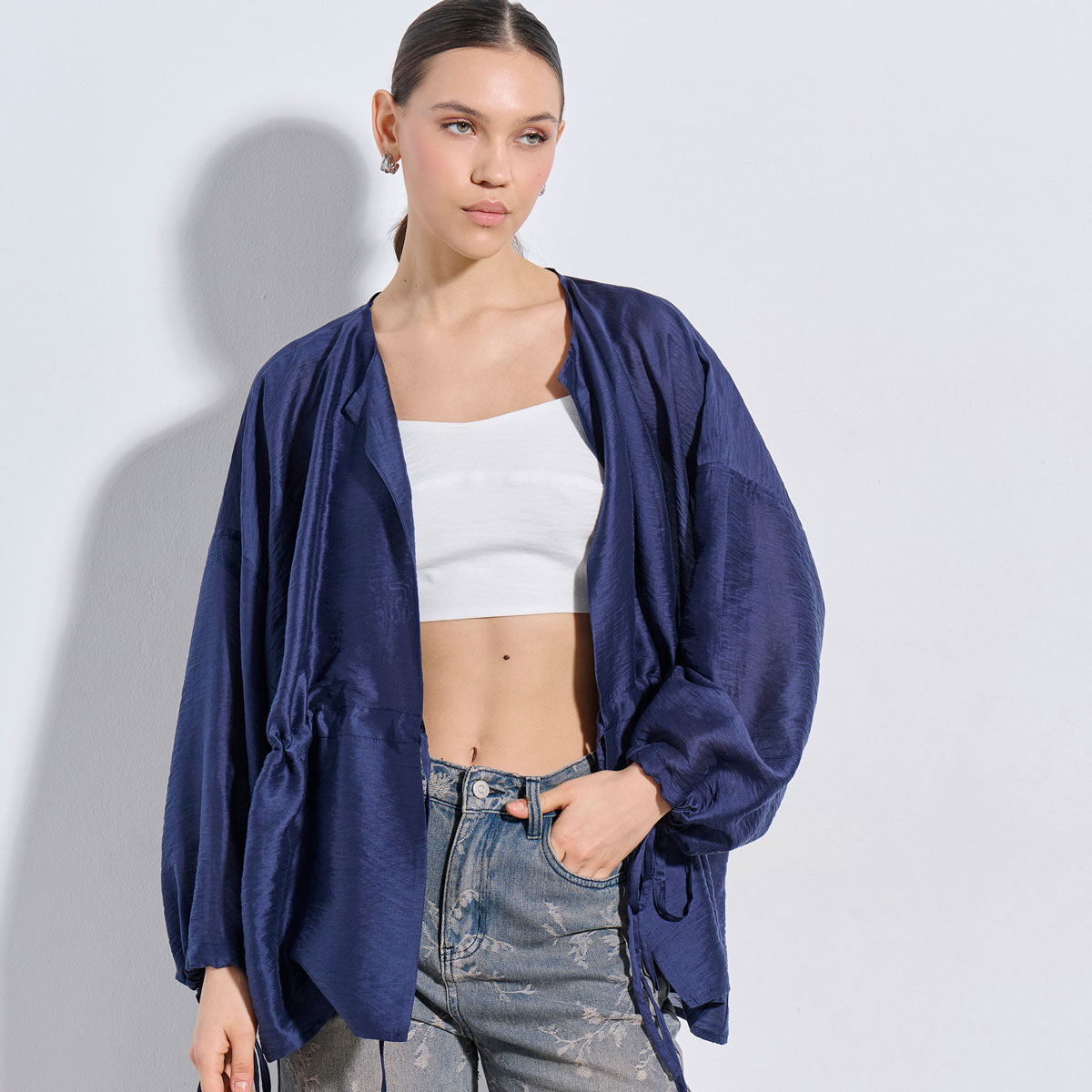 LONG SHIRT 3126814 BLUE