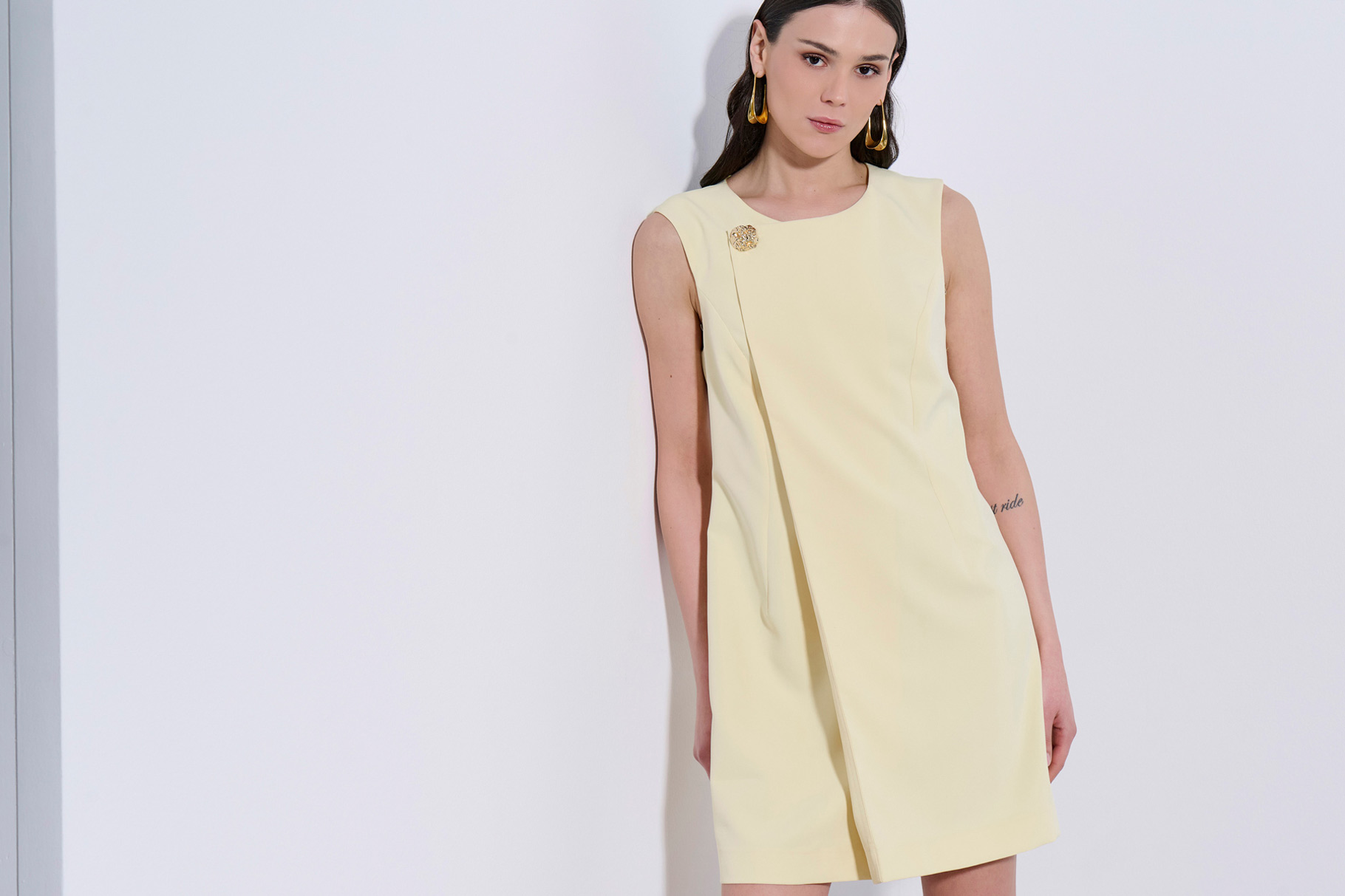 MINI DRESS 3126923 YELLOW