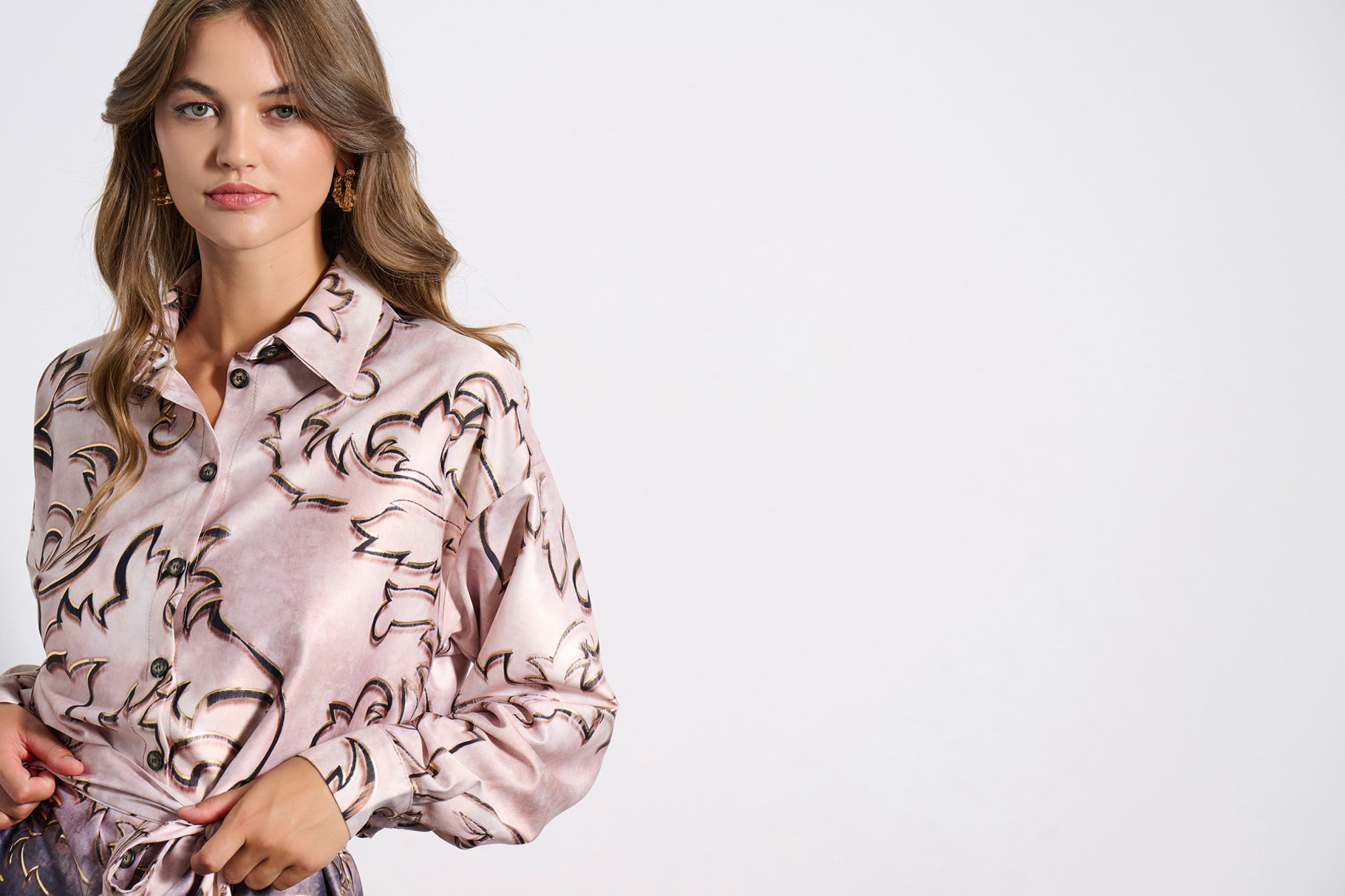 LONG SHIRT 3225822 VANILLA