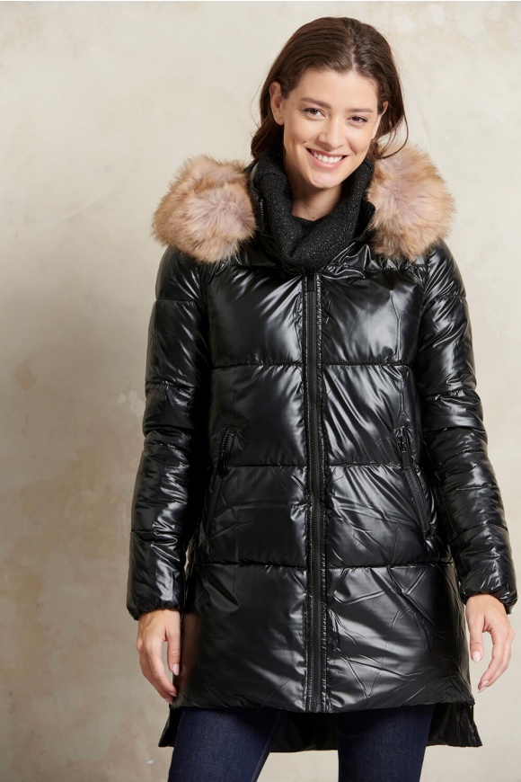 LONG PUFFER JACKET 2223539BL