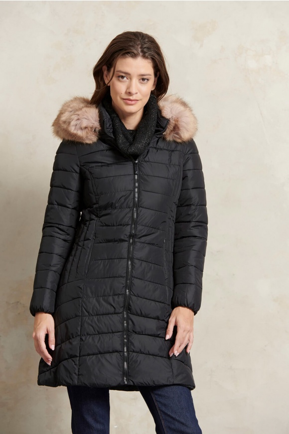 LONG PUFFER JACKET 2223542BL