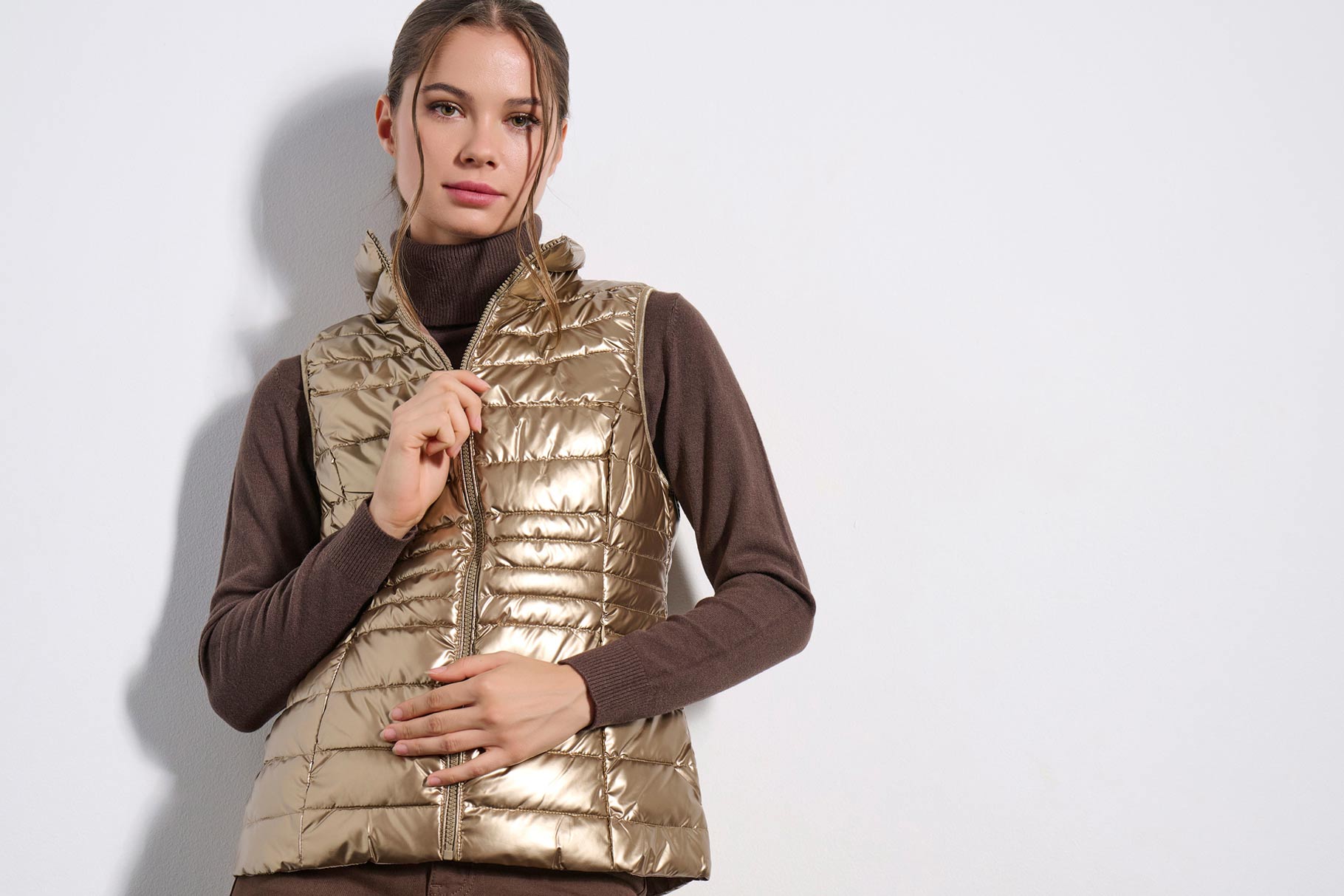 PUFFER JACKET 2225504 BRONZE